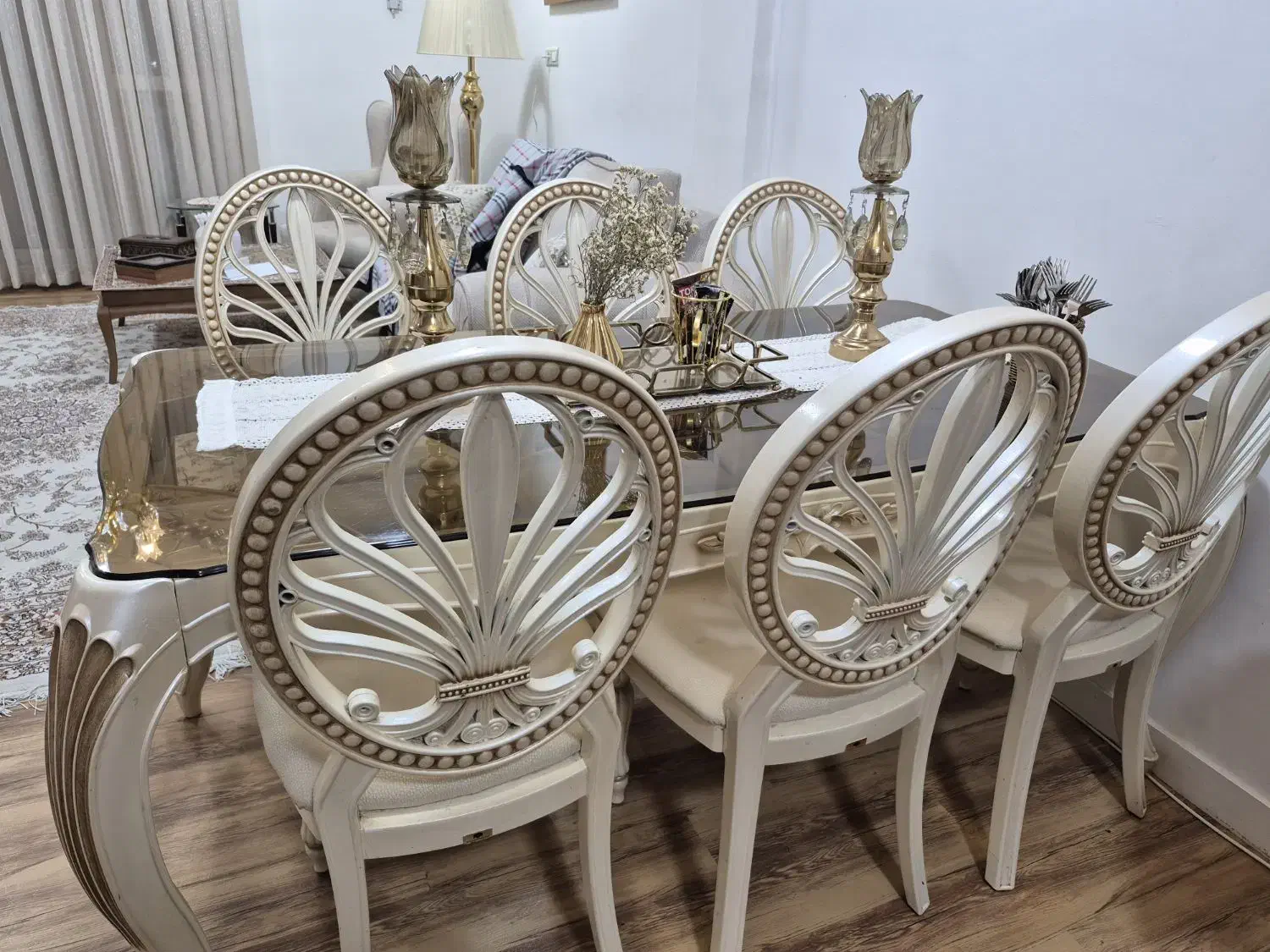 ناهار خوری ۶ نفره|میز و صندلی غذاخوری|اهواز, کوی ملی راه|دیوار