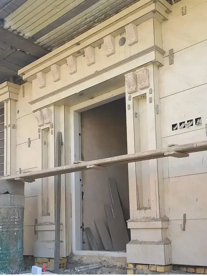 سنگ کار و سرامیک کار نما طرح دار وساده کاشی کاری|خدمات پیشه و مهارت|الشتر, |دیوار