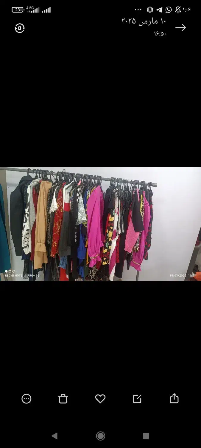 مقداری لباس نو   و خارجی|لباس|چهاردانگه (تهران), |دیوار