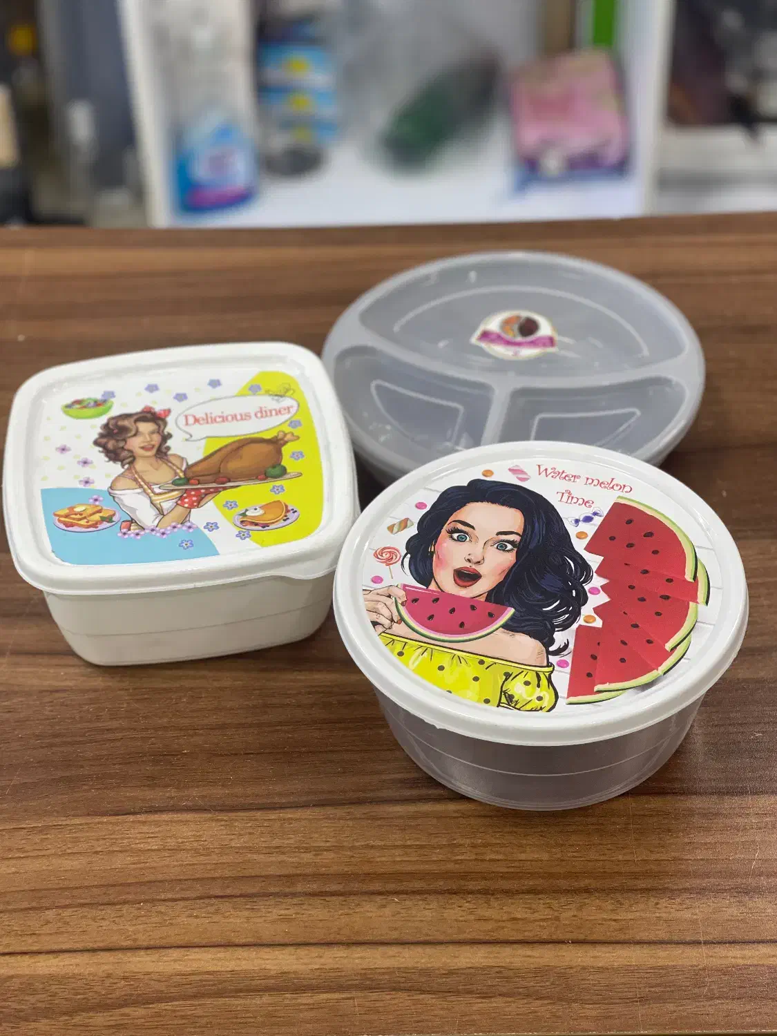 ظرف غذا پلاستیکی|ظروف نگهدارنده، پلاستیکی، یک‌بارمصرف|شهریار, شهریار|دیوار