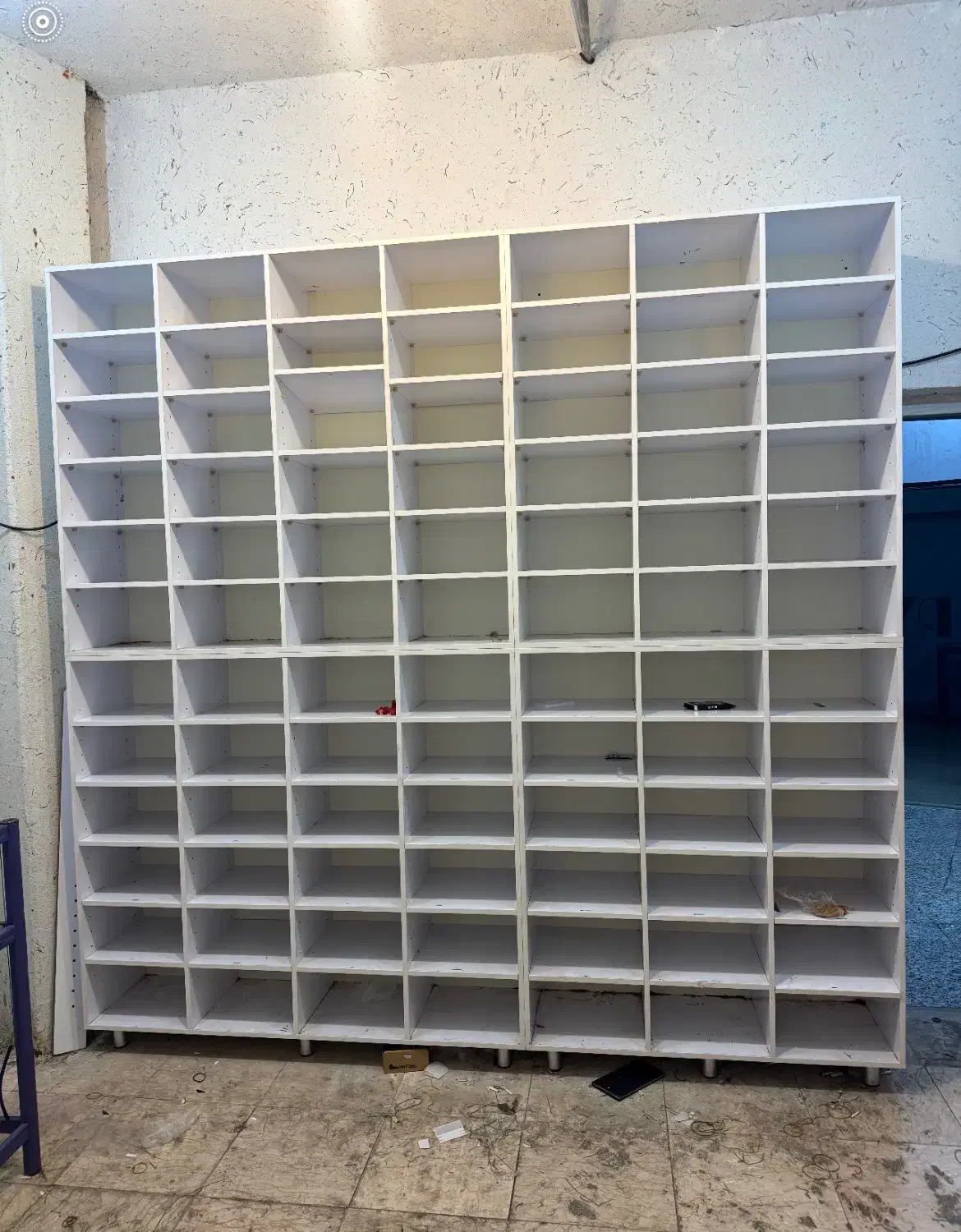 دکور-شلف ام دی اف|کتابخانه، شلف، قفسههای دیواری|تهران, باغ فیض|دیوار