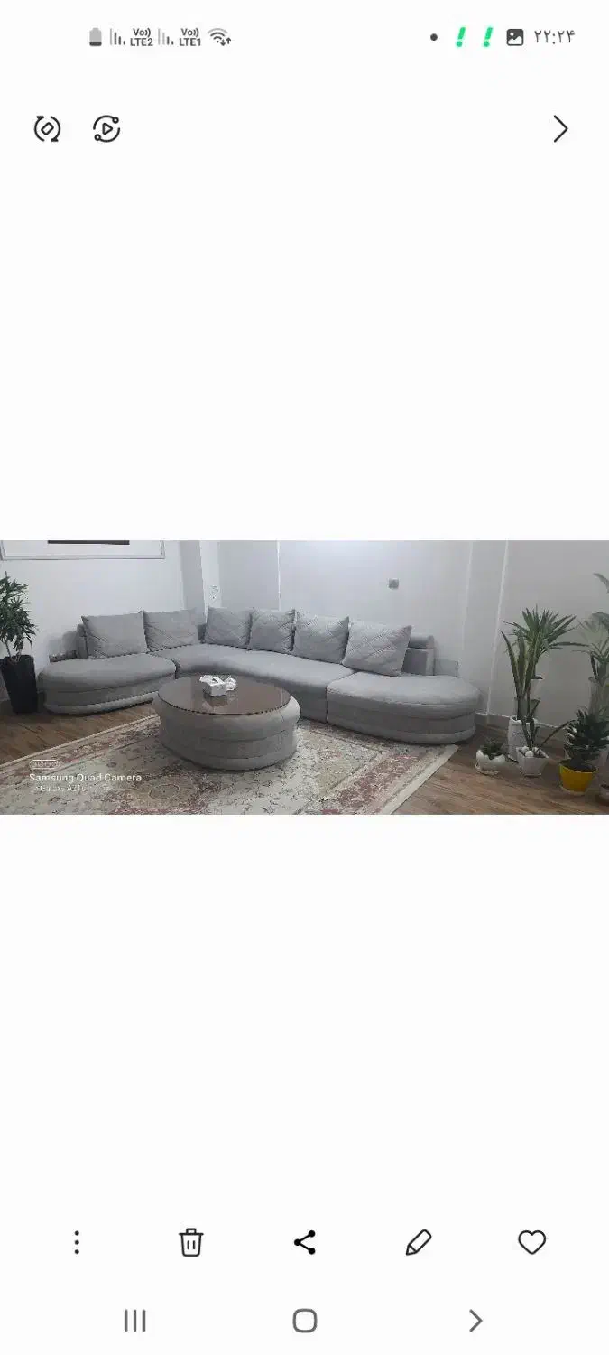 مبل راحتی|مبلمان خانگی و میز عسلی|مشهد, حجاب (شهرک غرب)|دیوار