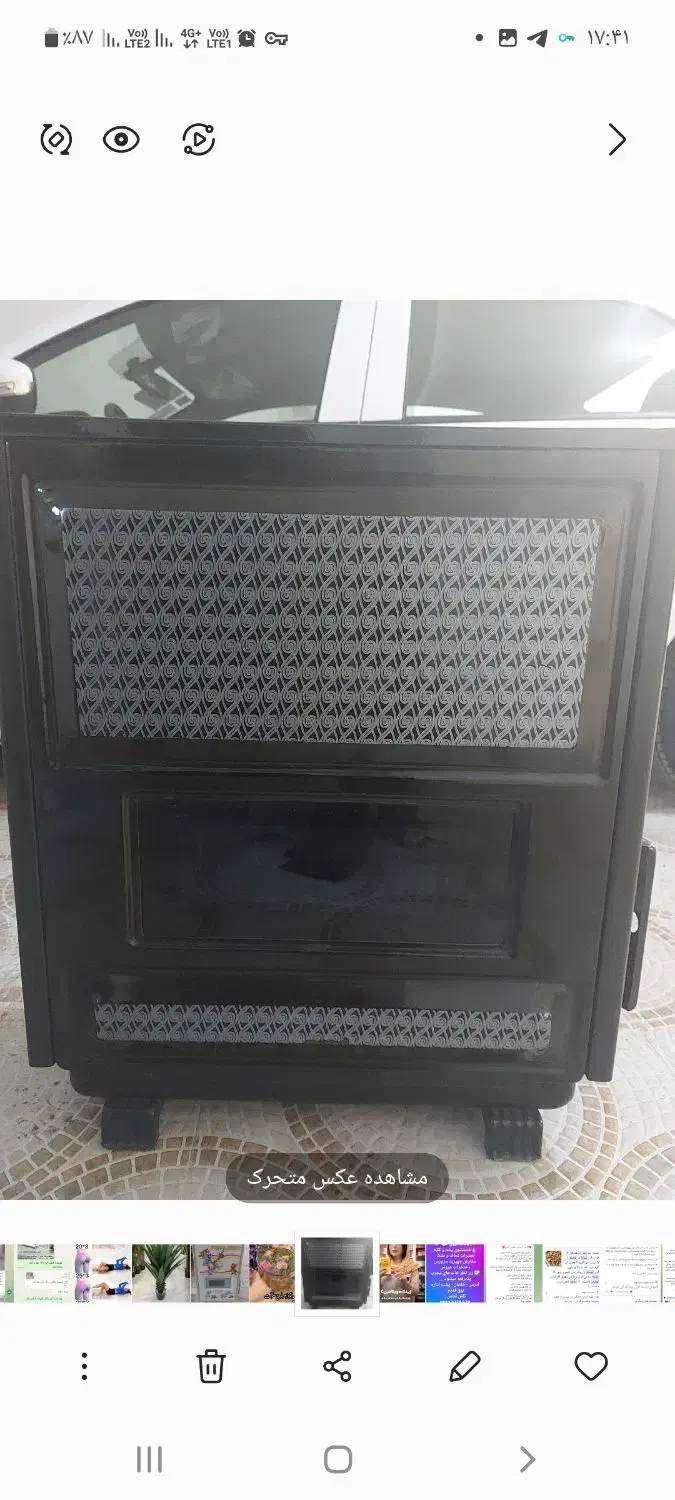 ۲ عدد بخاری گازی|بخاری، هیتر، شومینه|خلخال, |دیوار