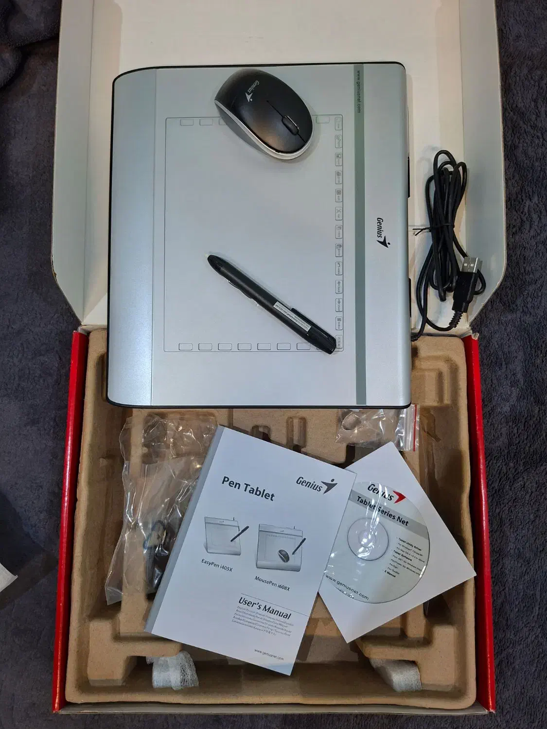 قلم نوری جنیوس مدل i608x|قطعات و لوازم جانبی رایانه|رشت, کوی امام رضا|دیوار