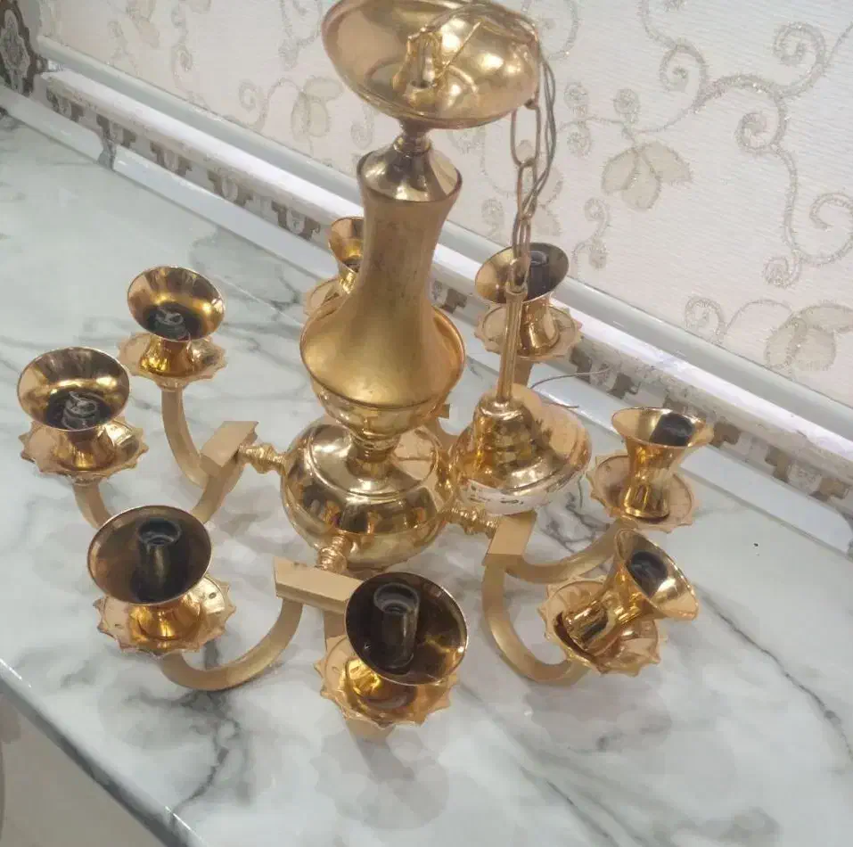 لوستر|لوستر و چراغ آویز|اردبیل, |دیوار