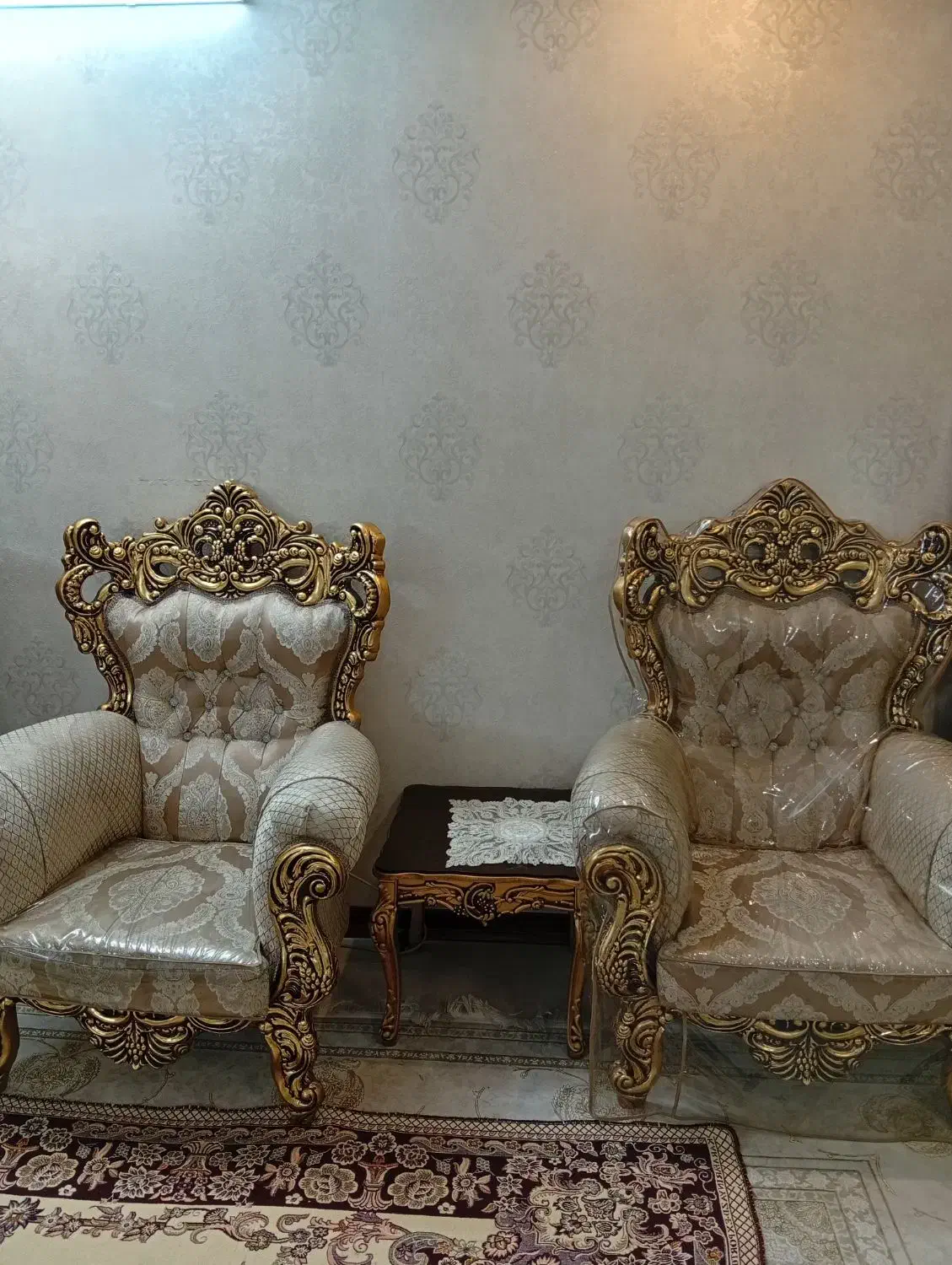 مبل سلطنتی|مبلمان خانگی و میز عسلی|ری, ولی آباد|دیوار