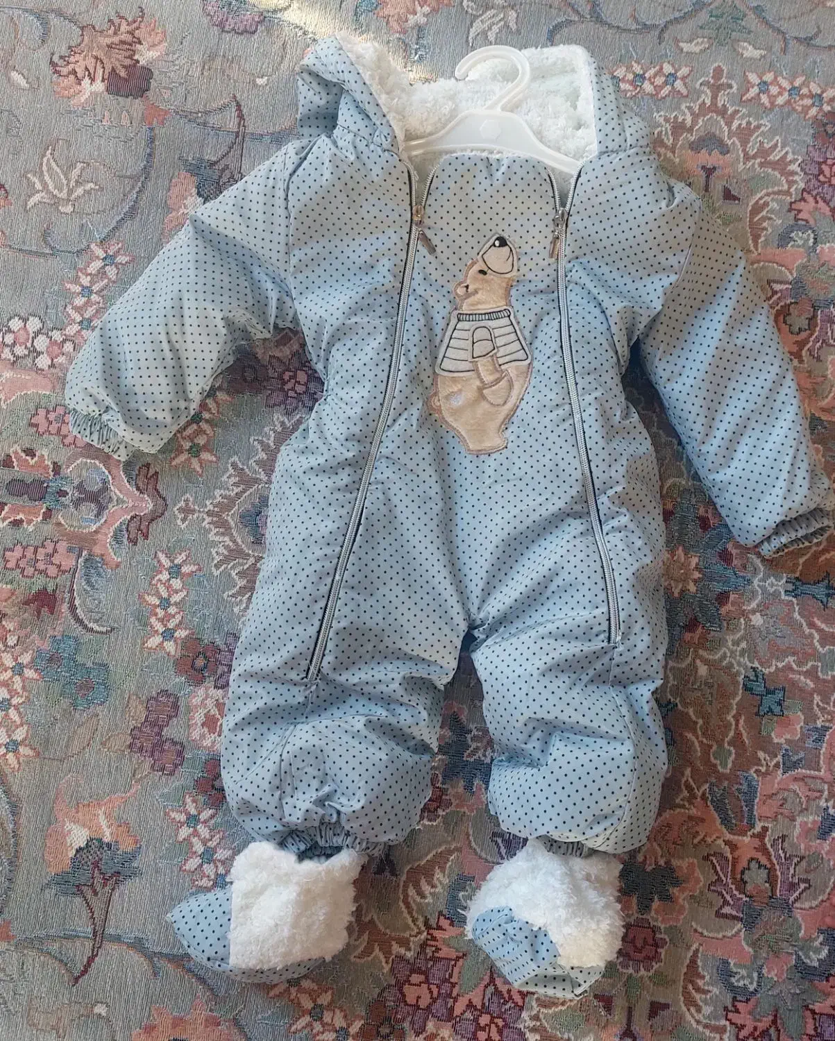 کاپشن سرهمی خالدار|لباس|سامان, |دیوار