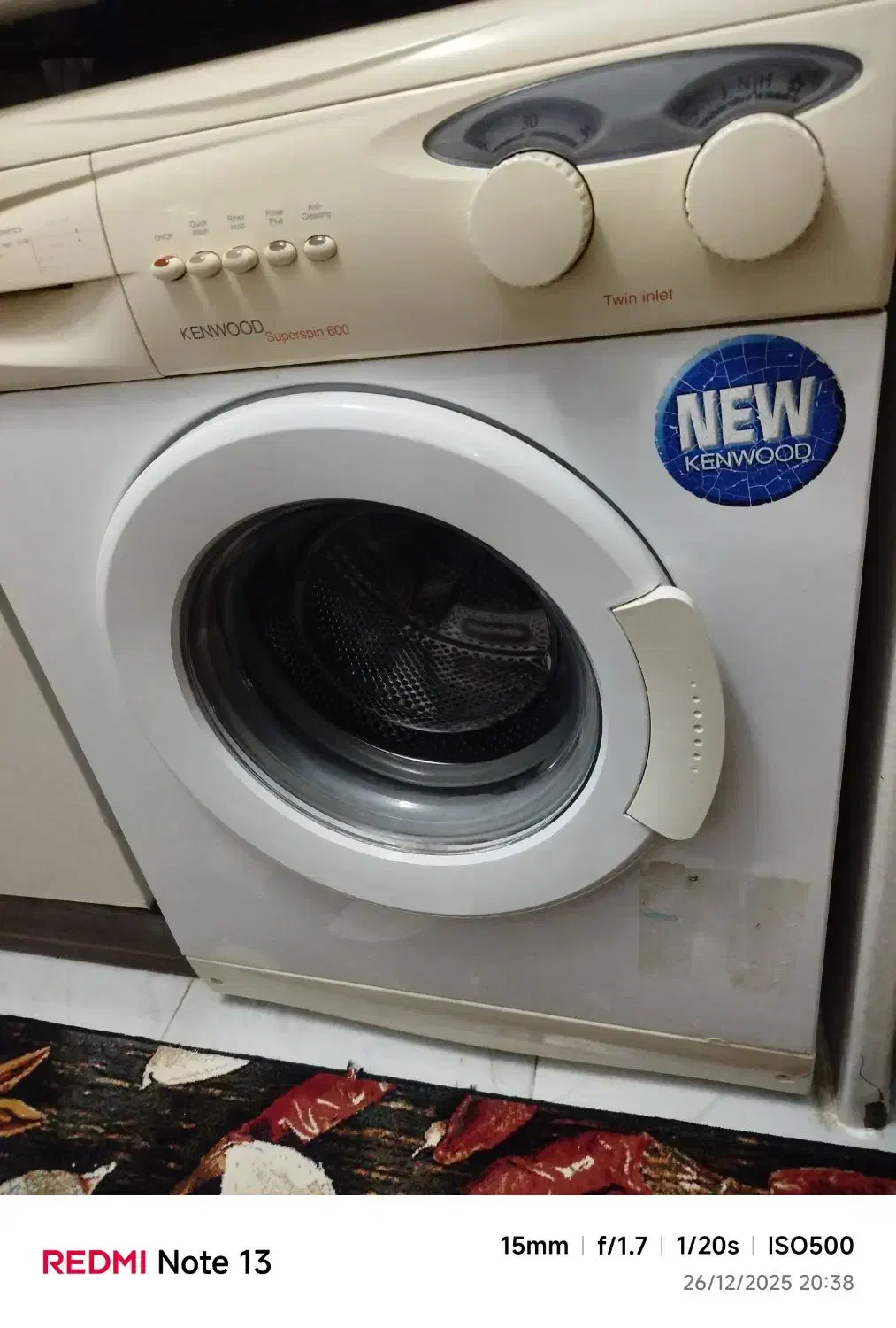 لباسشویی KENWOOD|ماشین لباسشویی و خشک‌کن لباس|سهند, |دیوار