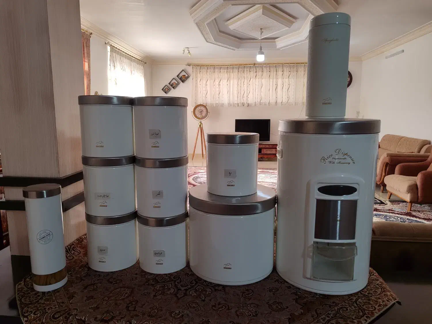 سرویس اورانوس نوی نو به همراه دوظرف اضافه|ظروف نگهدارنده، پلاستیکی، یک‌بارمصرف|تربت‌حیدریه, پیشکوه|دیوار