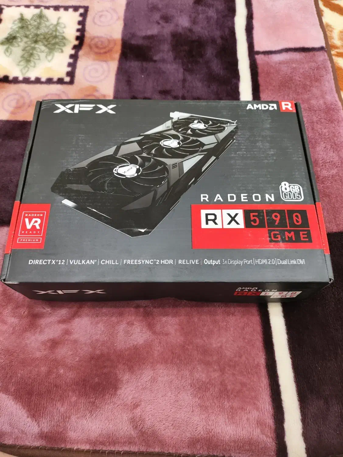 کارت گرافیک rx 590 xfx gme 8 gigabyte by|قطعات و لوازم جانبی رایانه|شیراز, شهرک پرواز|دیوار