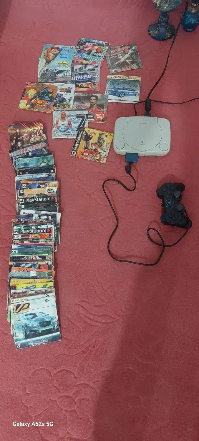 پلی استیشن سونی ps1 سالم با ۷۰ سیدی بازی|کنسول، بازی ویدئویی و آنلاین|اردبیل, |دیوار