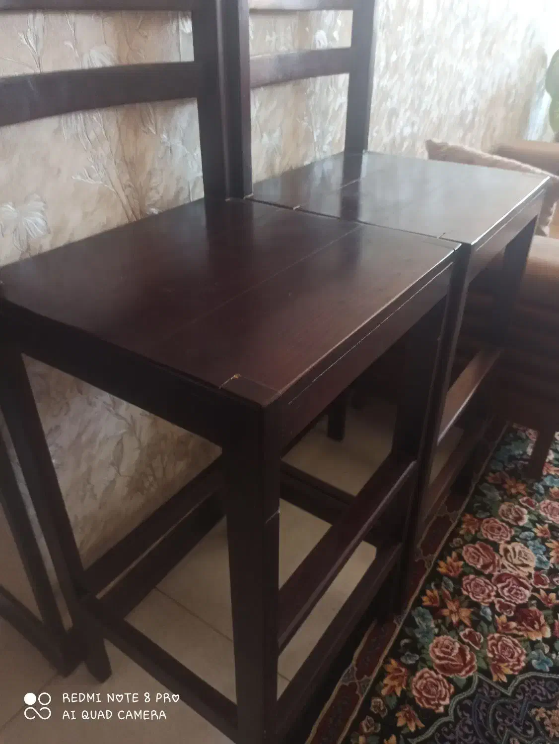 ۴ عدد صندلی نهار خوری تمیز و سالم|میز و صندلی غذاخوری|صدرا-فارس, فاز ۱|دیوار