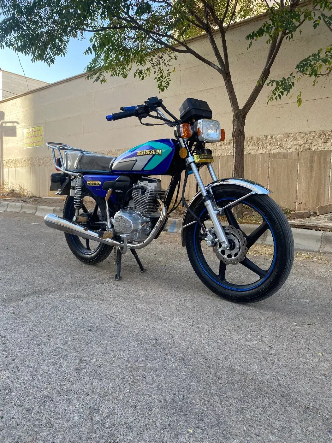 احسان ۲۰۰|موتورسیکلت|قائن, |دیوار