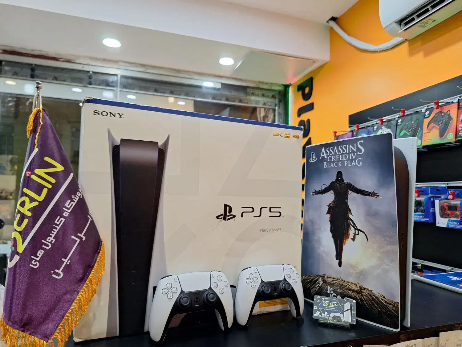 PS5سونی۵ فت درایو دار 1216دو دسته اصلیPS4|کنسول، بازی ویدئویی و آنلاین|قم, زنبیل آباد|دیوار