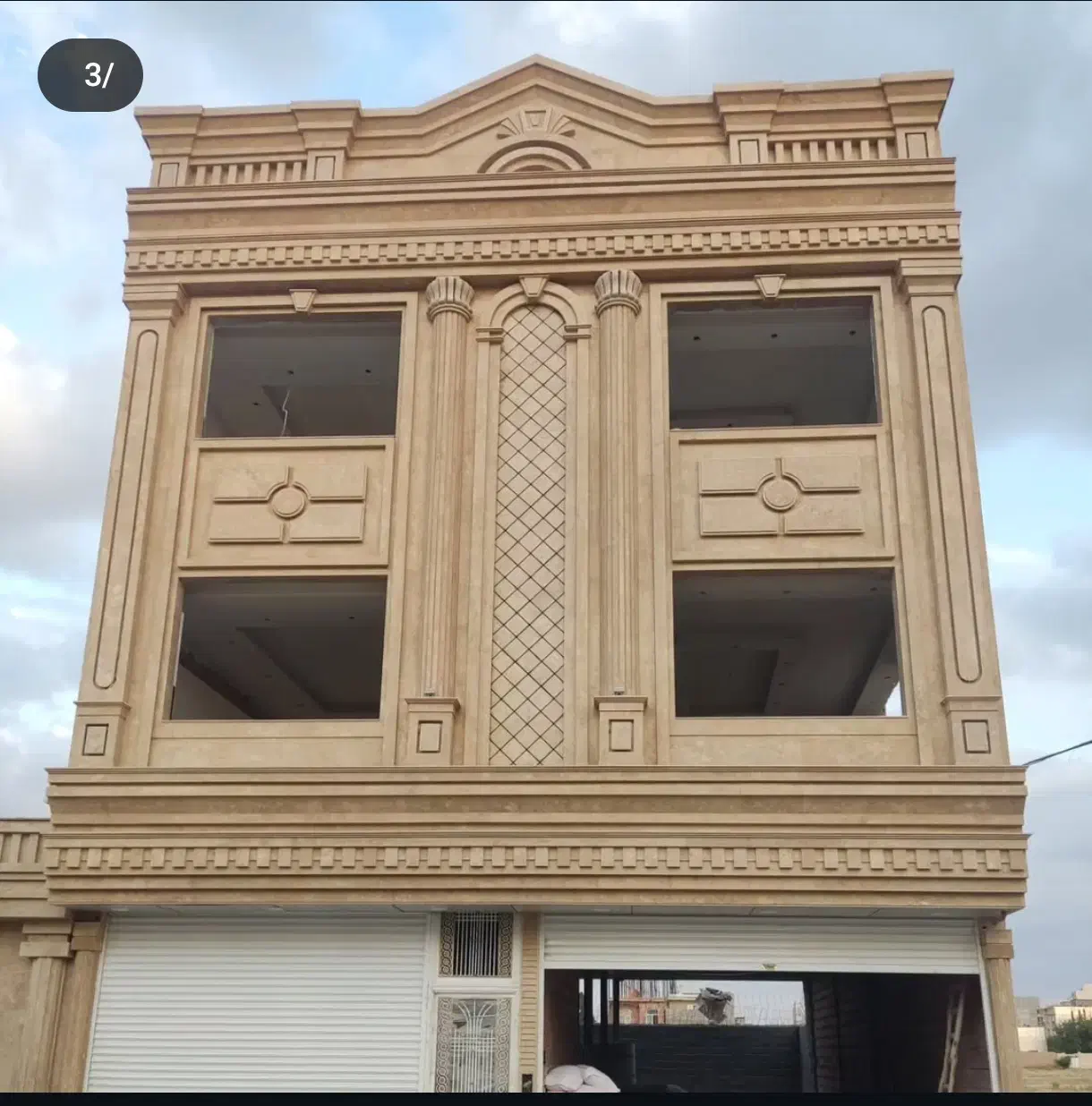 اجرای نمای رومی ساختمان|خدمات پیشه و مهارت|بندر گناوه, |دیوار