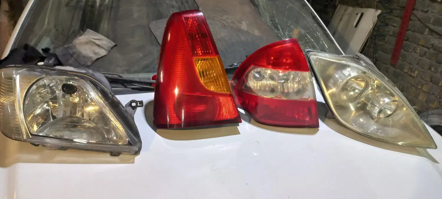 کاپوت و چراغ ال نود. تیبا|قطعات یدکی و لوازم جانبی|مشهد, رده|دیوار