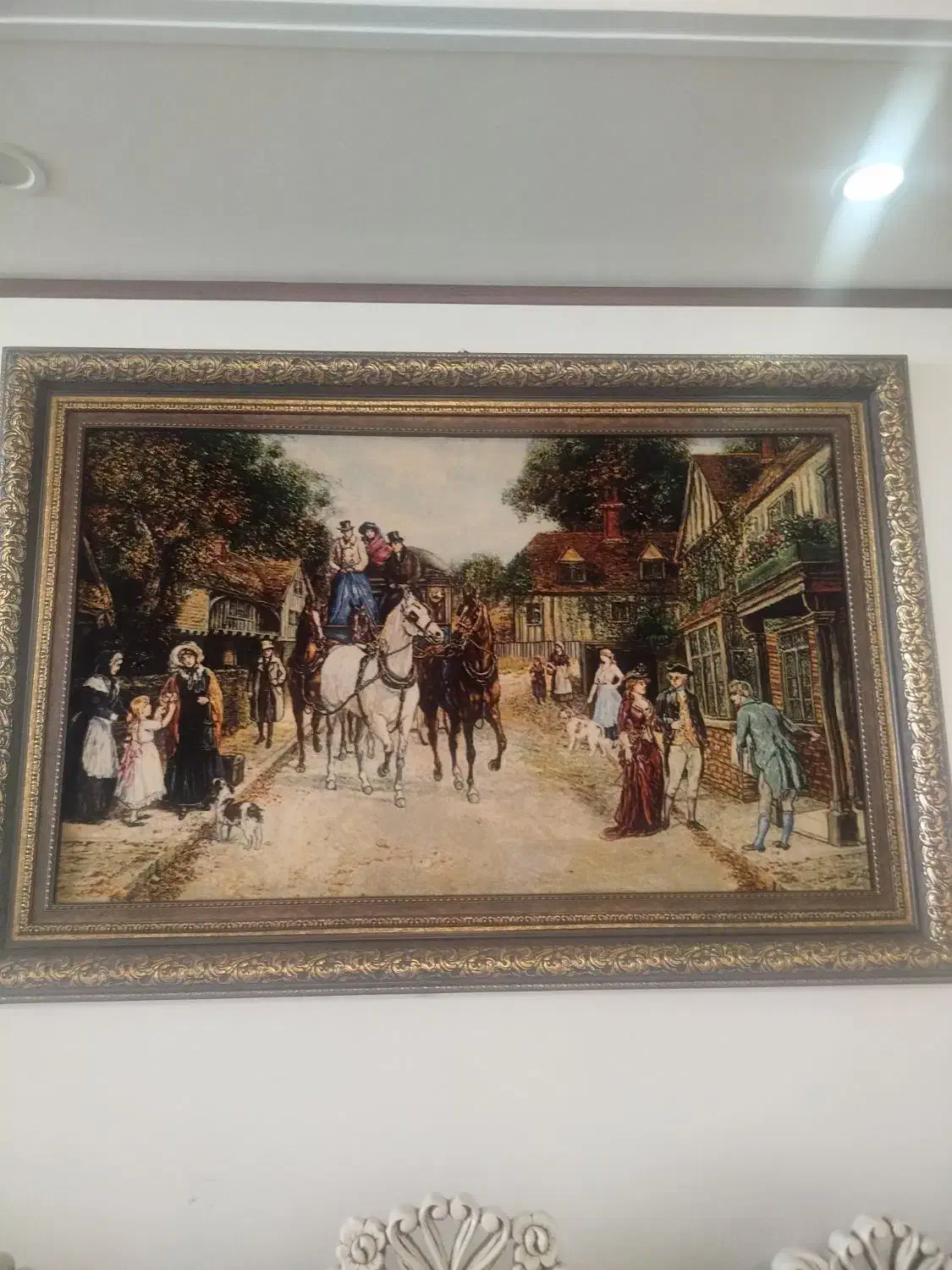 تبلو فرش دست بافت|تابلو فرش|قدس, شهرقدس|دیوار