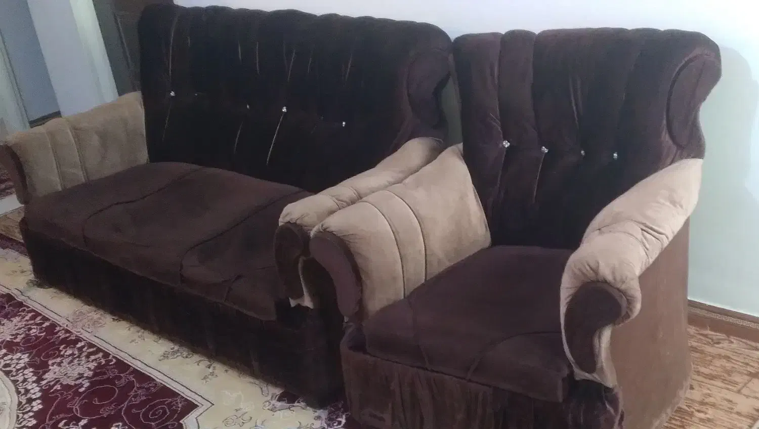 مبل ۷ نفره همراه با عسلی|مبلمان خانگی و میز عسلی|گیان, |دیوار