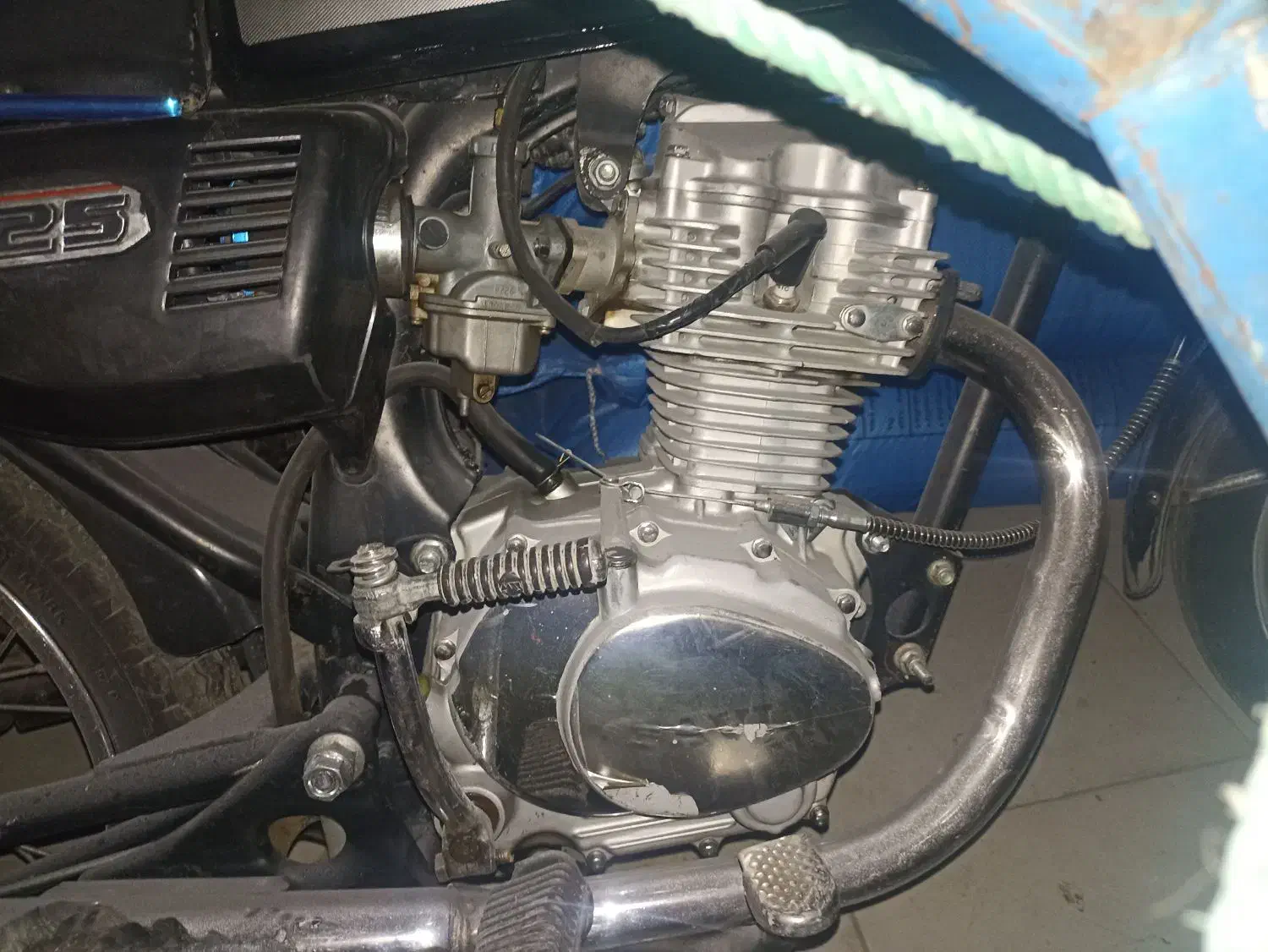 متور ۸۹ساوین مزاییده|موتورسیکلت|بانه, |دیوار