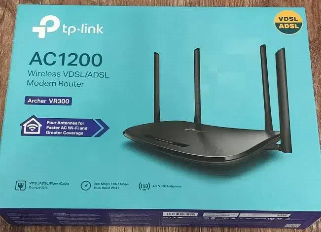 مودم روتر TP LINK ARCHER VR300|مودم و تجهیزات شبکه|نقده, |دیوار