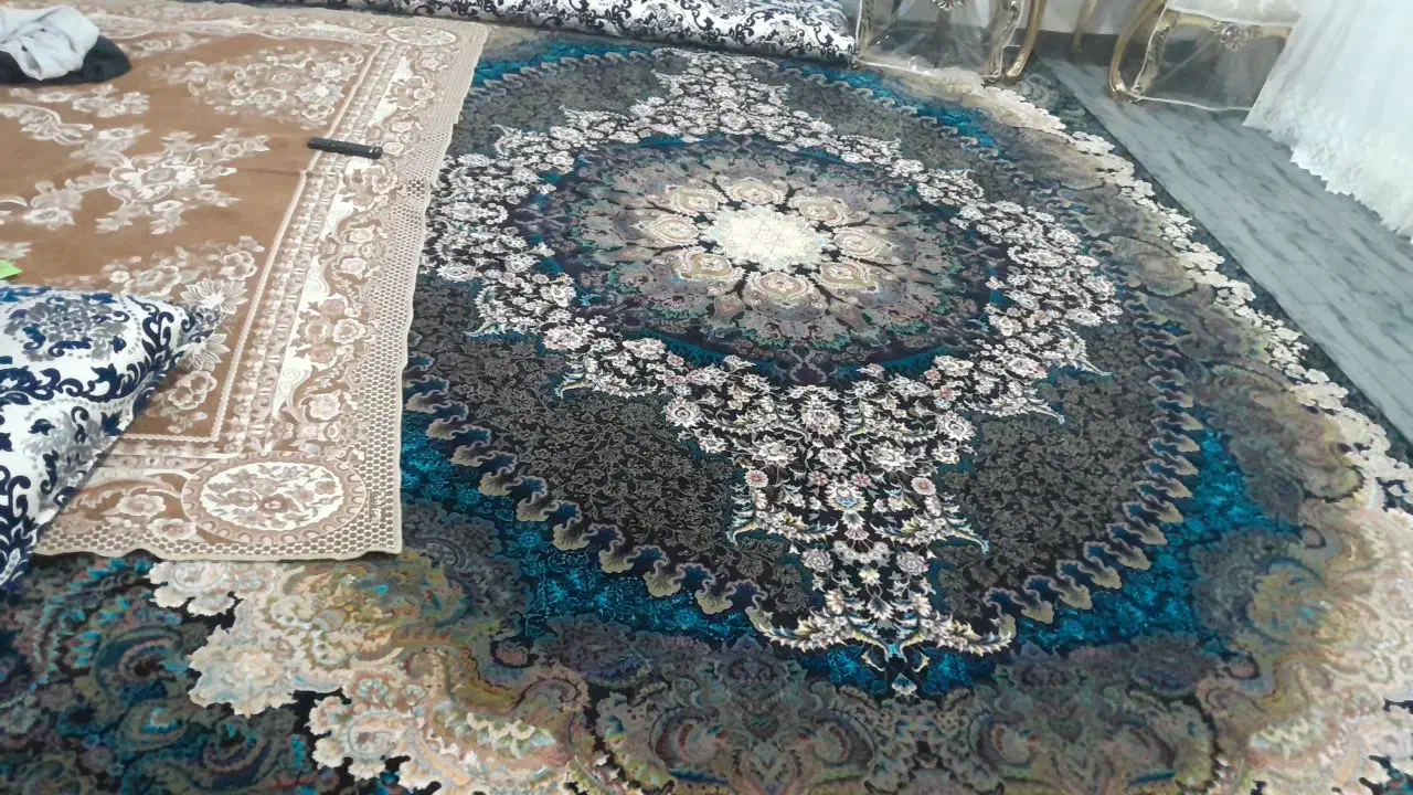 ۴عدد فرش ۱۲متری درجه یک جنس تمام نخ در حد نو|فرش|تایباد, |دیوار