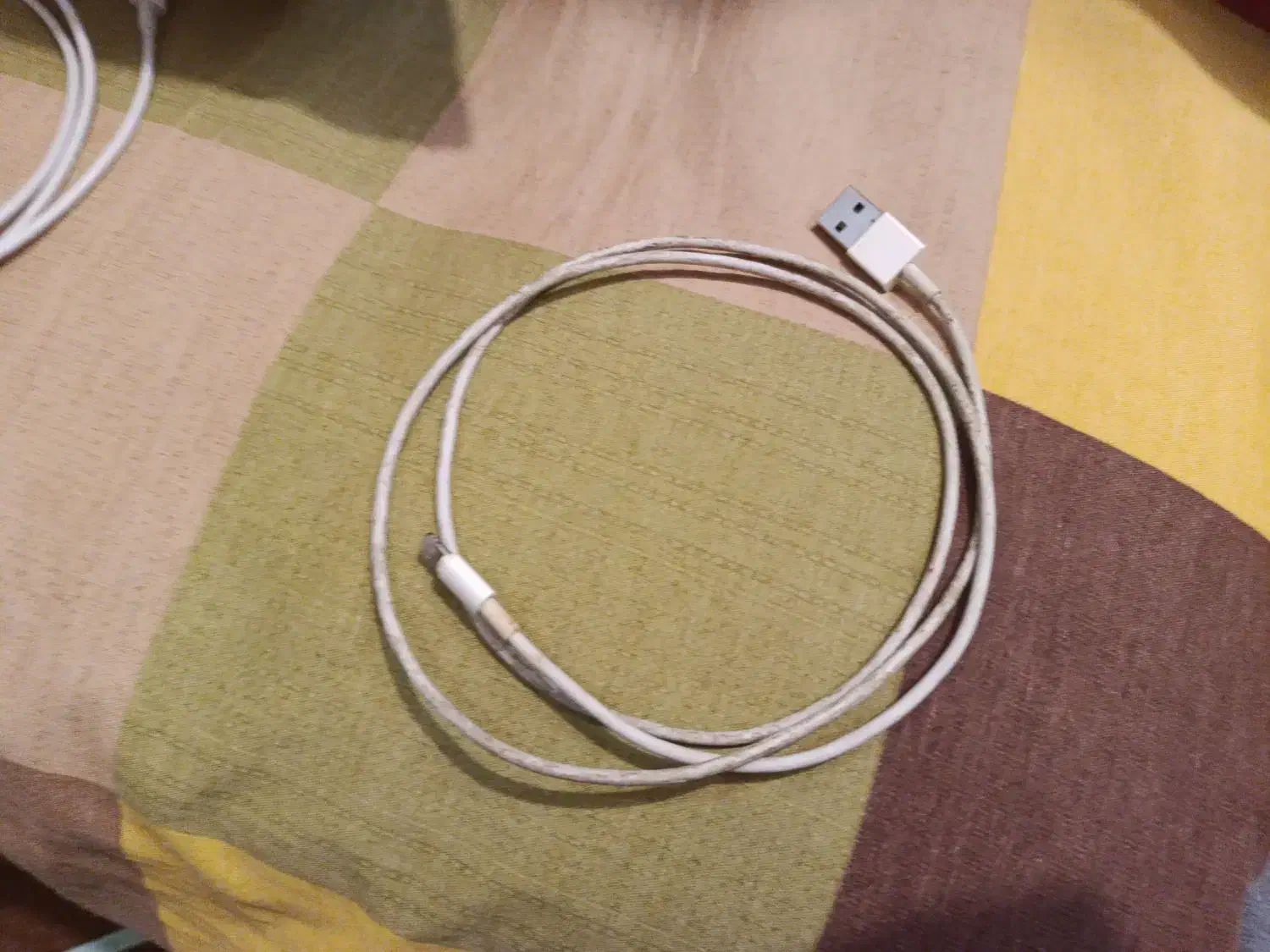 شارژر آیفون لایتنیگ به یو اس بی ای|لوازم جانبی موبایل و تبلت|کیاشهر, |دیوار