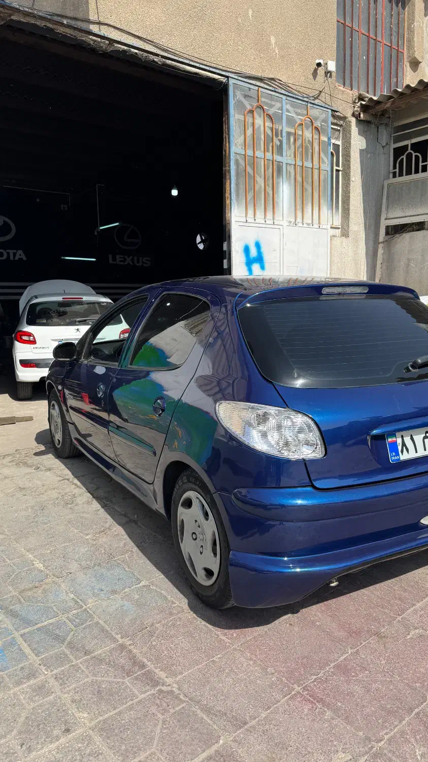 ۲۰۶ آبی موتور tu5|خودرو سواری و وانت|مشهد, آبکوه|دیوار