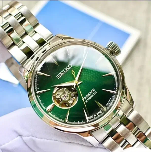 ساعت مردانه سیکو اتوماتیک پریساژ سبز اصل|ساعت|مشگین شهر, |دیوار
