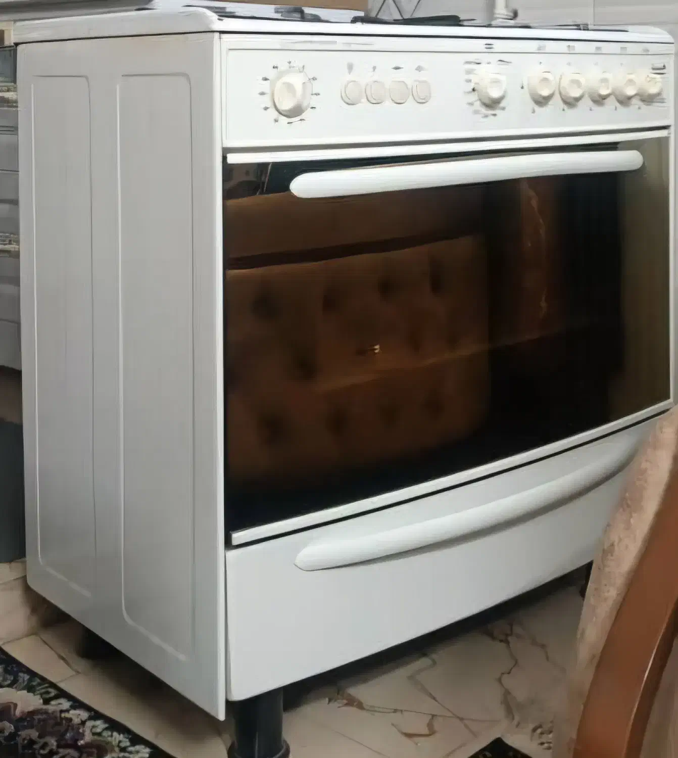 اجاق گاز فر دار پنج شعله|اجاق گاز و لوازم برقی پختوپز|قدس, شهرقدس|دیوار