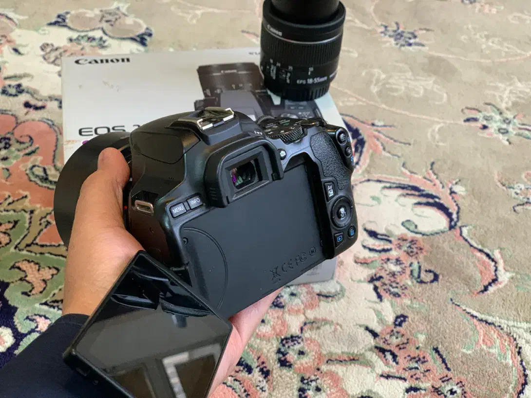 دوربین 250d+لنز 50|دوربین عکاسی و فیلمبرداری|قم, شاه سید علی|دیوار