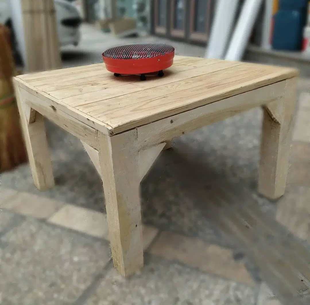 کرسی چوبی لاجوردی یک در یک تخته خور با دقت بالا|بخاری، هیتر، شومینه|تهران, شهید رجایی|دیوار