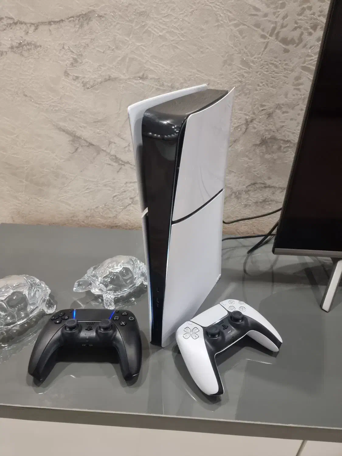 Ps5 slime دیجیتال حافظه 1ترا دو دسته زیر قیمت|کنسول، بازی ویدئویی و آنلاین|اراک, |دیوار