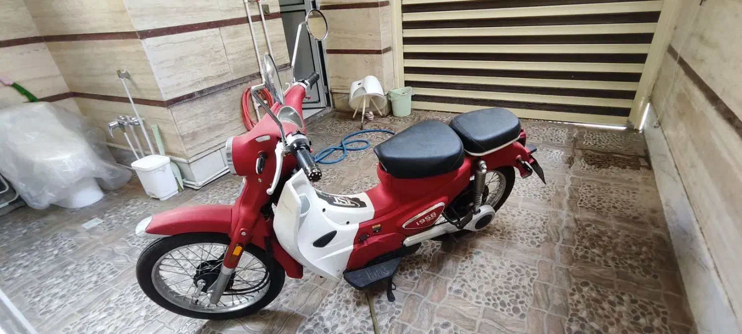 موتورسیکلت برقی کویر مدل 1958|موتورسیکلت|ساوه, |دیوار