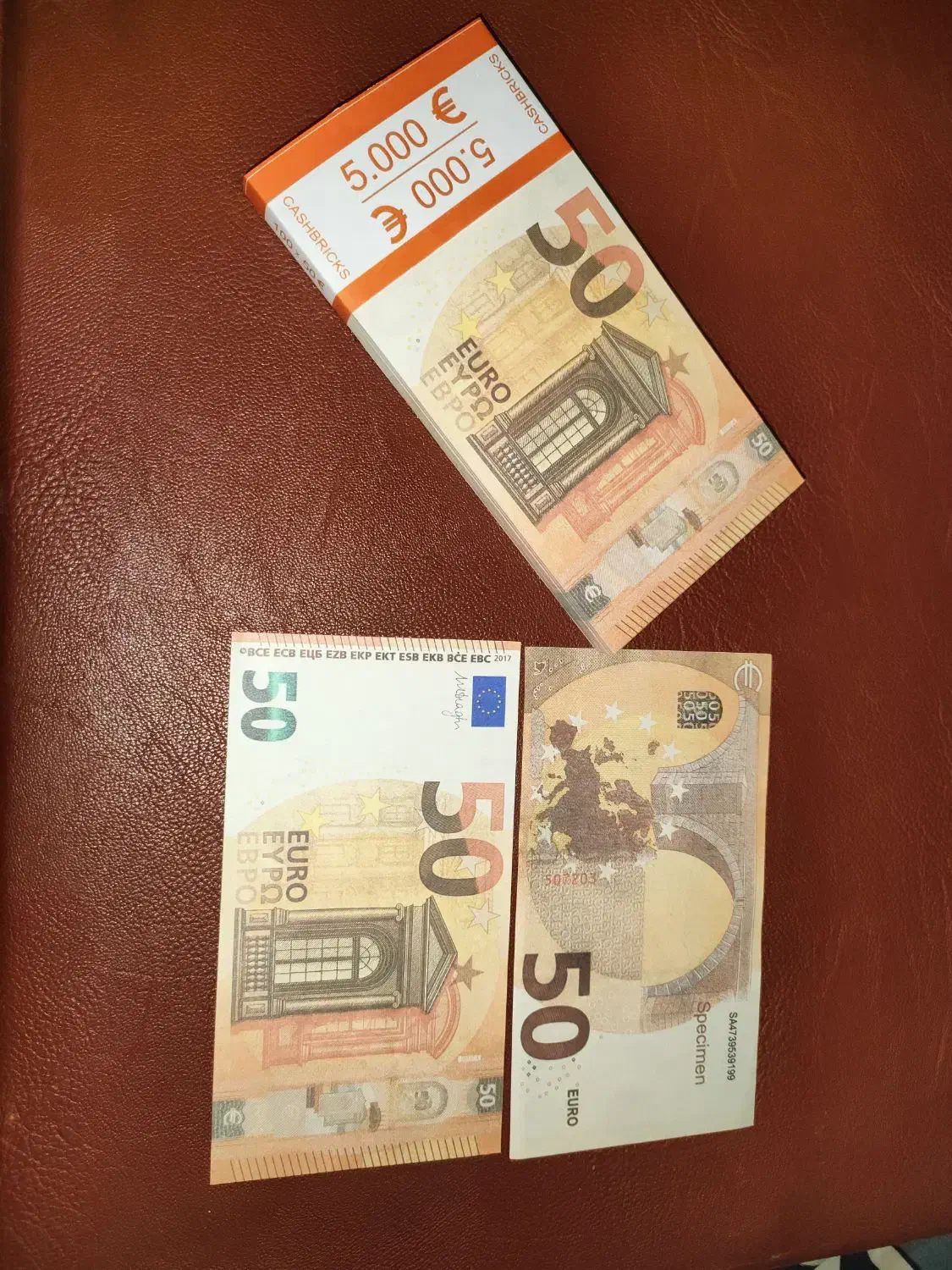 اسکناس یورو سینمایی تزئینی|کلکسیون سکه، تمبر، اسکناس|کرج, شهرک بنفشه|دیوار