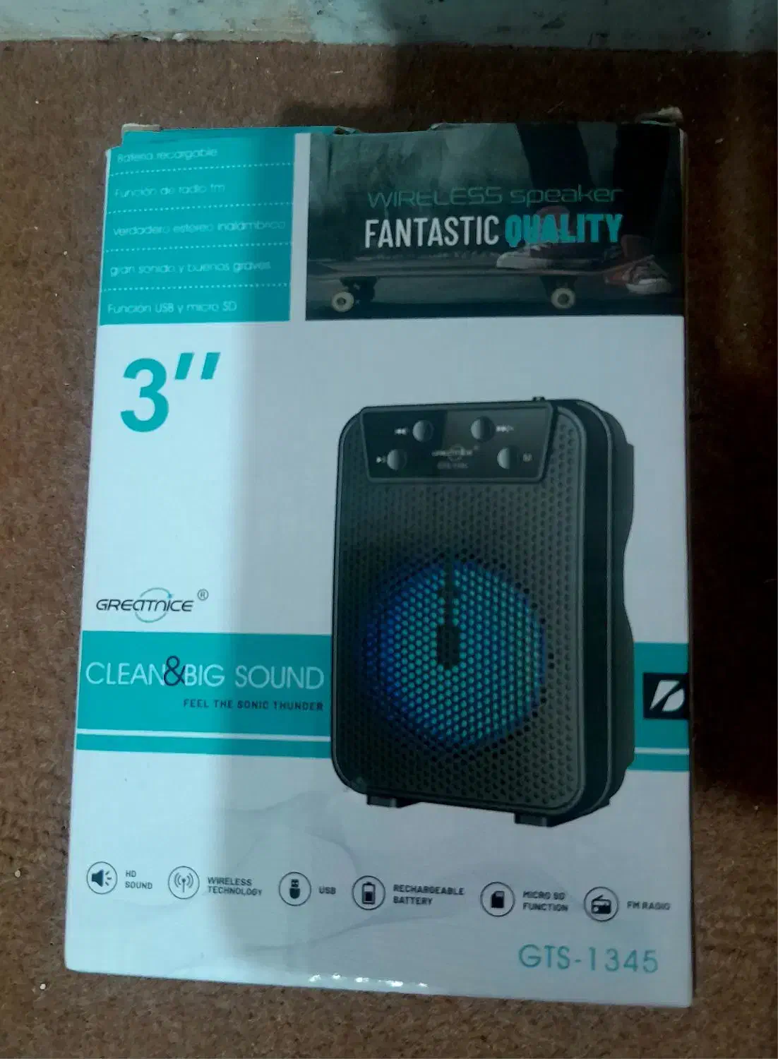 اسپیکر نو اصلا استفاده نشده سالمه سالمه|سیستم صوتی خانگی|زاهدان, |دیوار