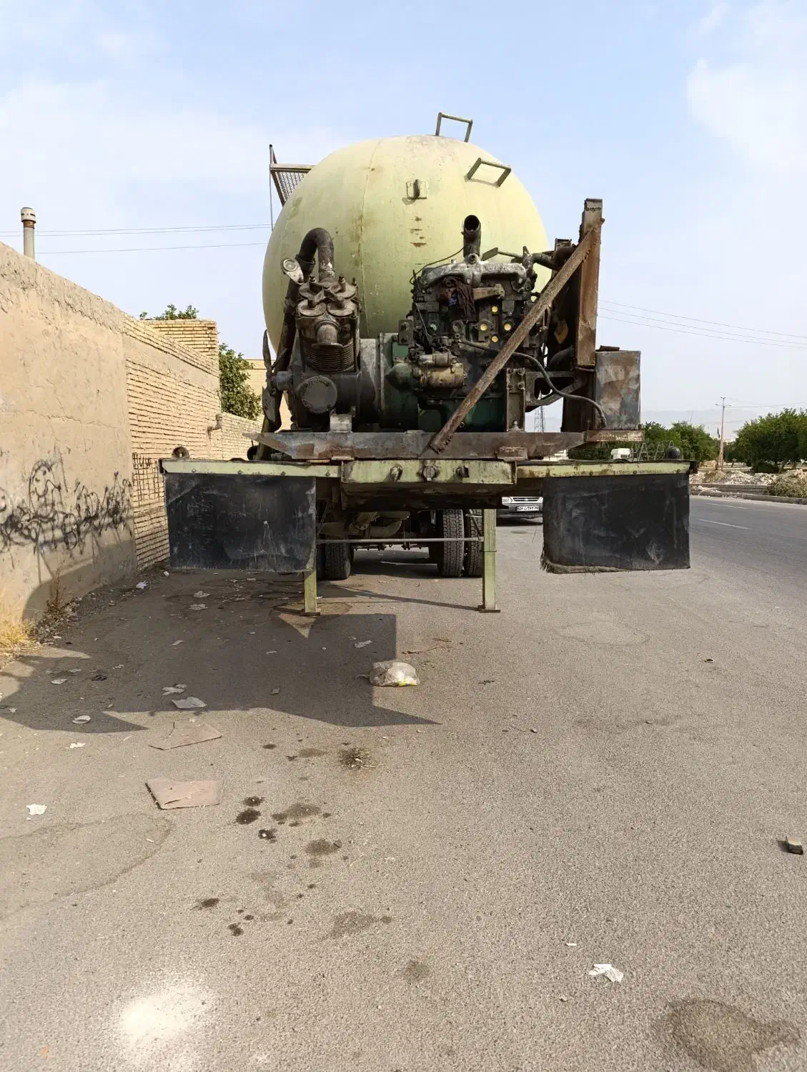 بونکر حمل سیمان|خودرو سنگین|بهبهان, |دیوار