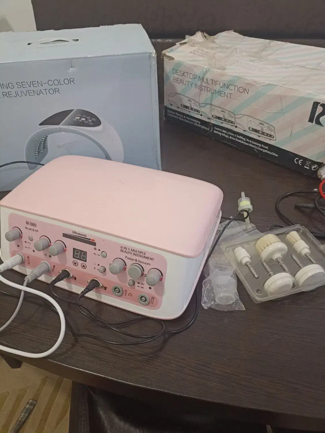 دستگاه فیشال پاکسازی پوست|آرایشی، بهداشتی، درمانی|اهرم, |دیوار