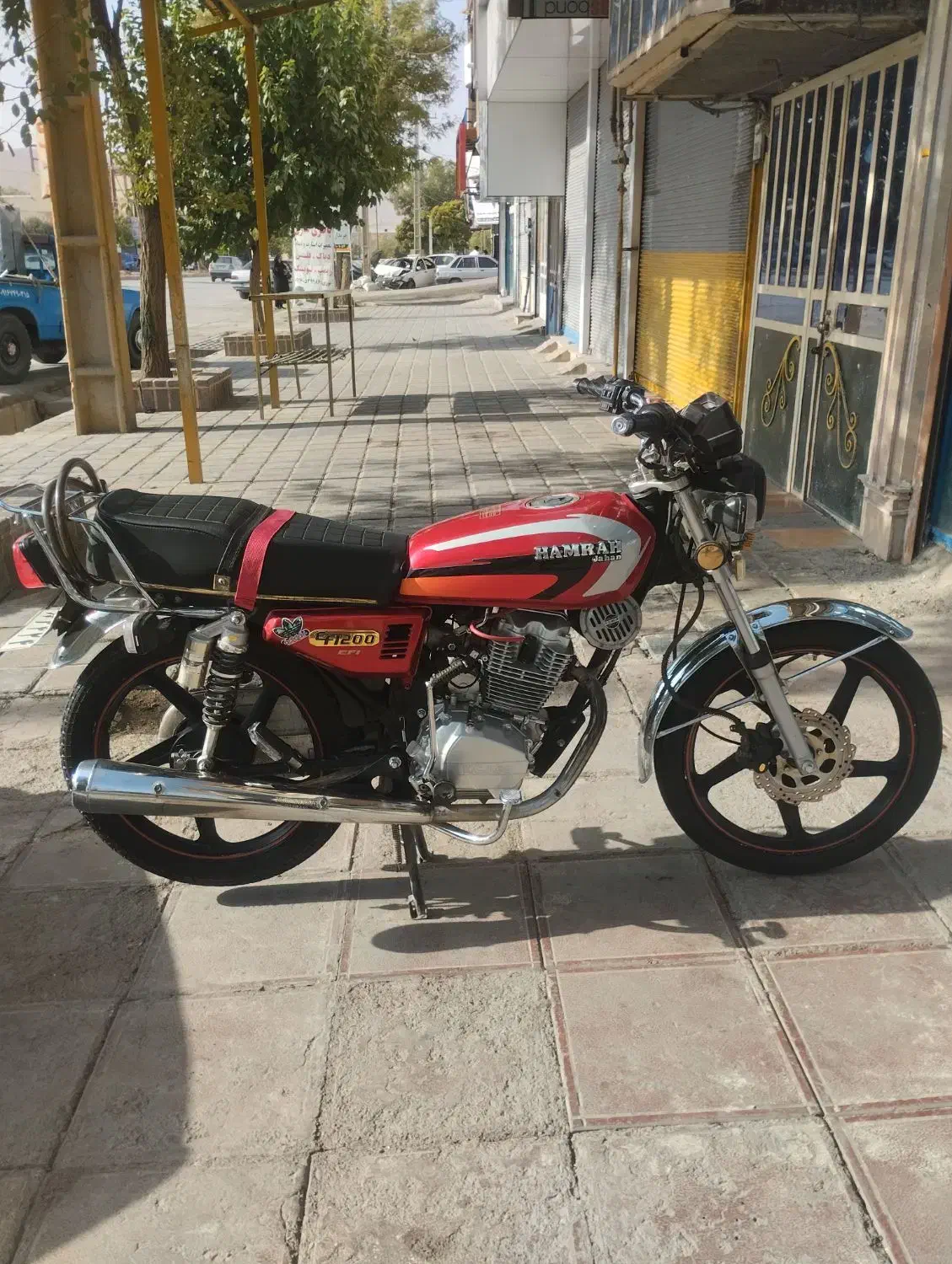 موتور سیکلت همراه 200سی سی|موتورسیکلت|نورآباد, |دیوار