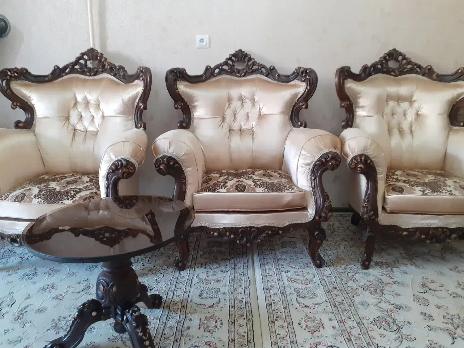 فروش مبلمان سلطنتی|مبلمان خانگی و میز عسلی|کرمانشاه, |دیوار