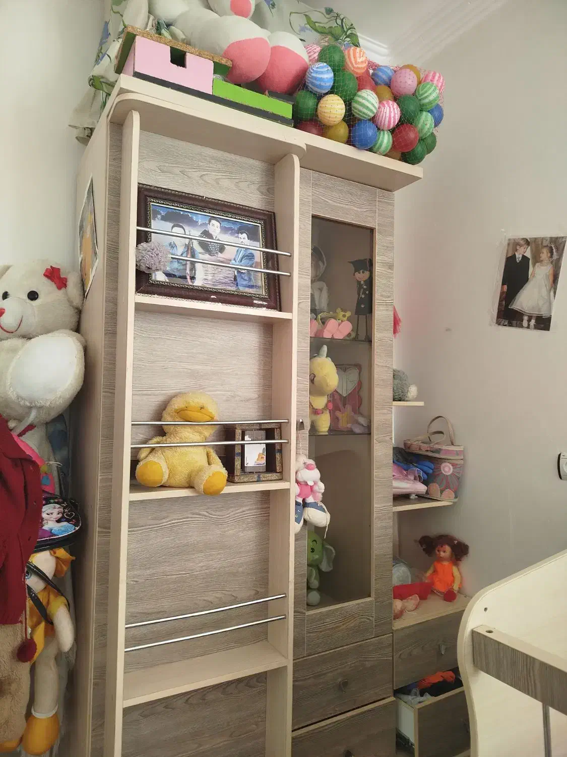 کمد و تخت|تخت و سرویس خواب|فلارد, |دیوار