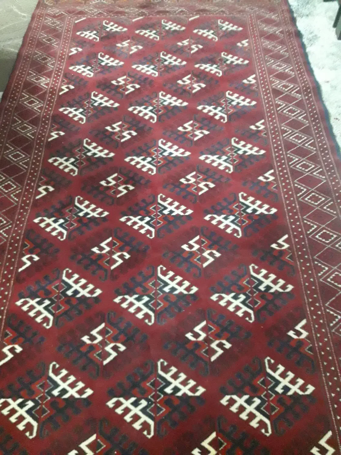 فرش ریز بافت ترکمن|فرش|تهران, امیر بهادر|دیوار