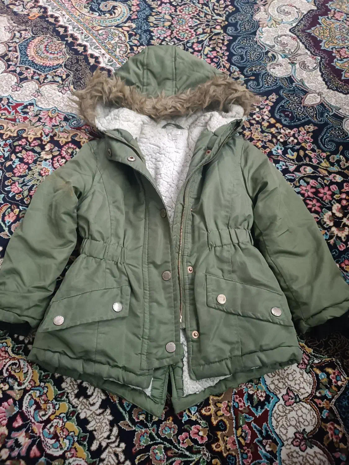 کاپشن دخترانه مناسب ۳تا ۵سال|کفش و لباس بچه|مشهد, سپاد|دیوار