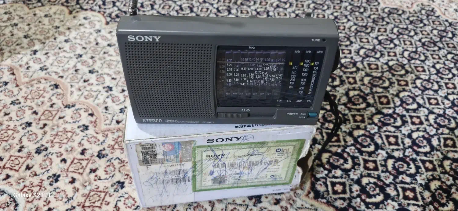 رادیو مارک سونی،ژاپن|صوتی و تصویری|الشتر, |دیوار