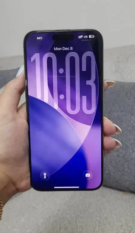 ایفون ۱۵ پرومکس در حد با رجیستر|موبایل|قم, باسکول|دیوار