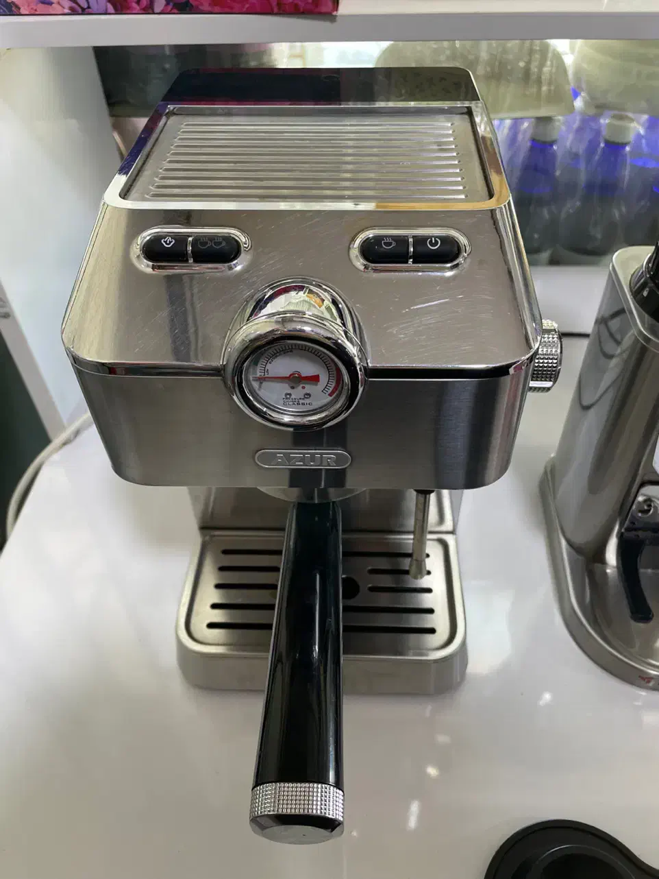 دستگاه اسپرسو ساز خانگی همراه با وسایل|سماور، چایساز، قهوهساز|مریوان, |دیوار