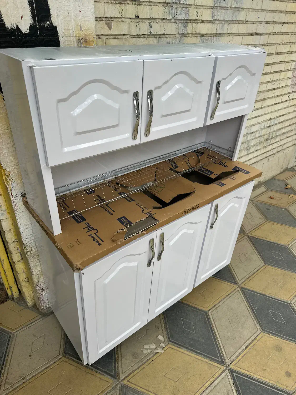 ابچکان و زیر سینک ۱۲۰سانتی نو|آب‌چکان و نظم‌دهنده ظروف|شاهرود, |دیوار