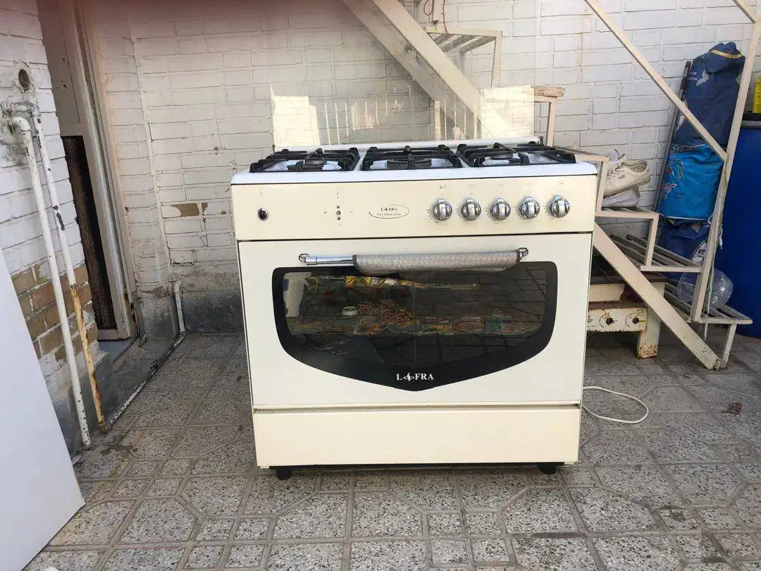 اجاق گاز 5 شعله طرح فر|اجاق گاز و لوازم برقی پخت‌وپز|مرودشت, فرهنگ|دیوار