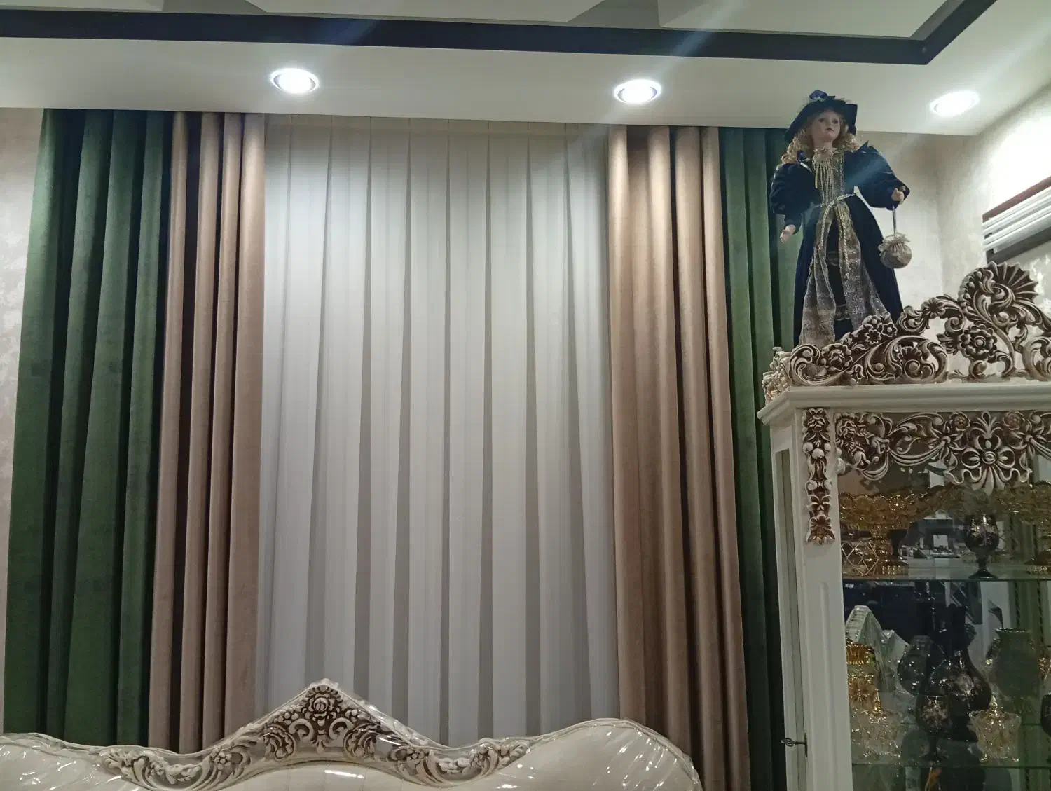 پرده|پرده، رانر، رومیزی|شیراز, شهرک مهدیه|دیوار