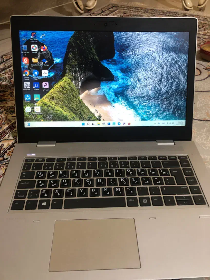 لپ تاپ hp همراه تمامی لوازمات|رایانه همراه|مشکین‌دشت, |دیوار