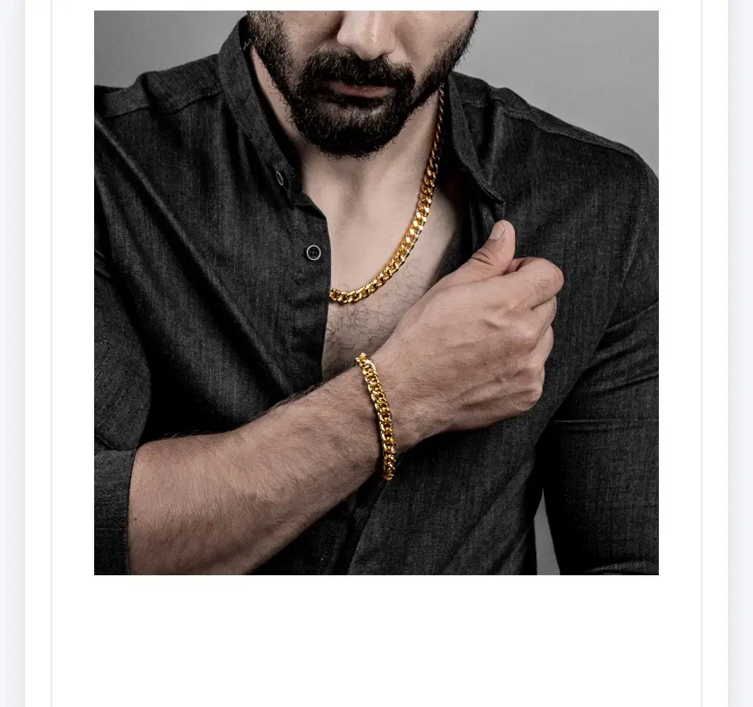 نیم ست مردانه طلایی|جواهرات|تهران, گمرک|دیوار